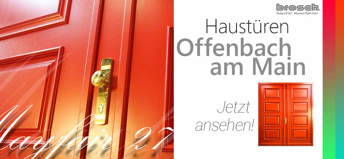 Eingangstüren Offenbach am Main Brosch