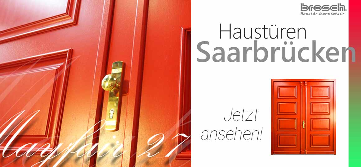 Eingangstüren Saarbrücken Brosch