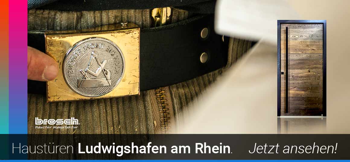Eingangstür Ludwigshafen am Rhein Brosch