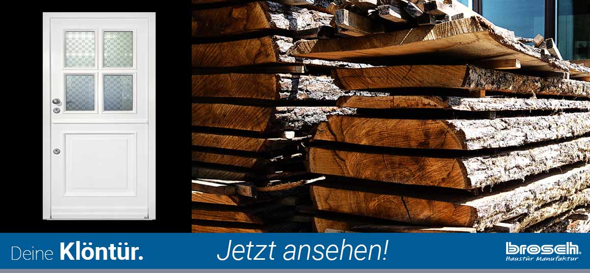 moderne Klöntür