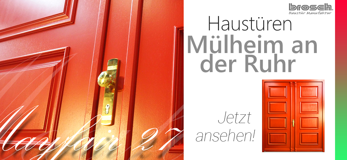 Eingangstüren Mülheim an der Ruhr Brosch Eingangstüren Mülheim an der Ruhr Brosch