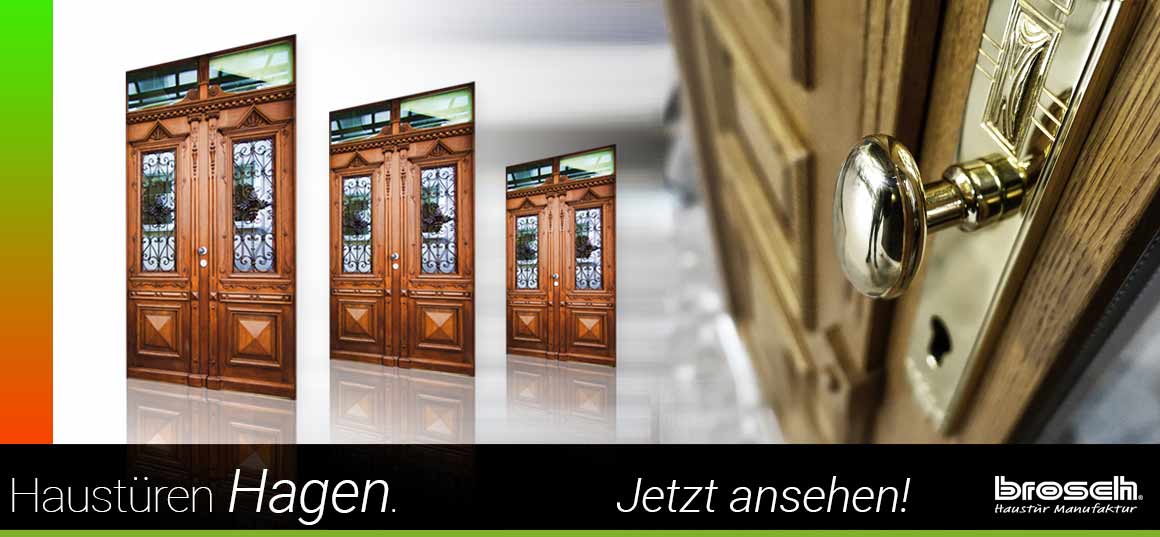 Historische Haustür aus Holz Hagen