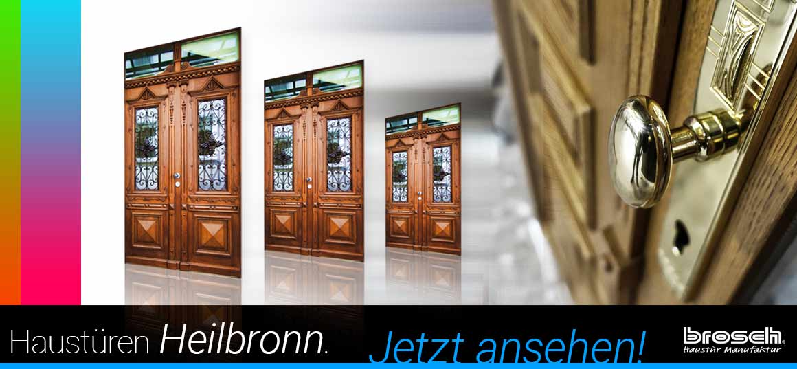 Historische Haustür aus Holz Heilbronn