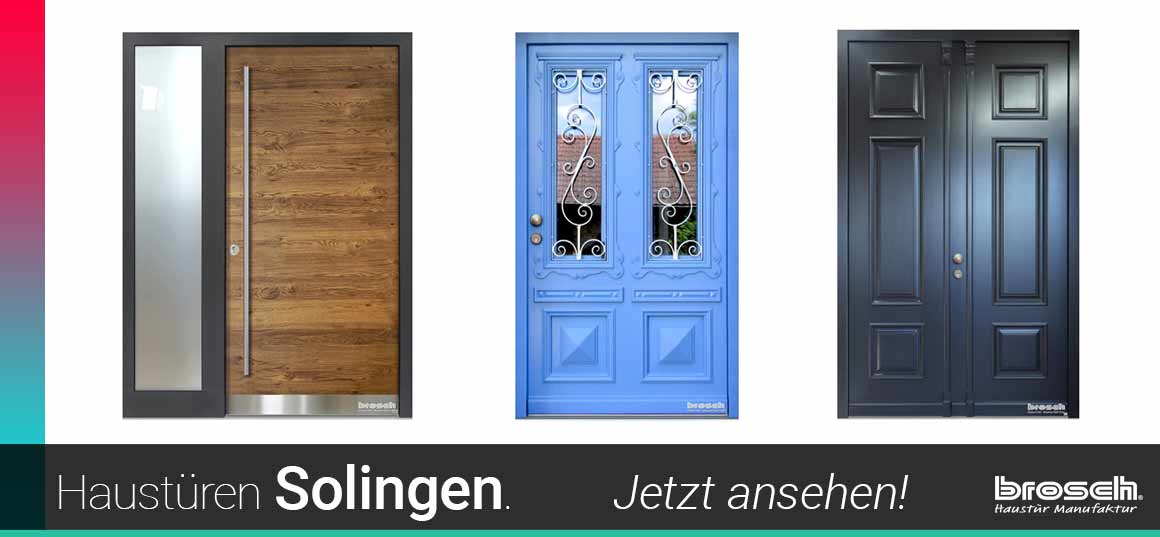 klassische handgefertigte Haustüren Solingen