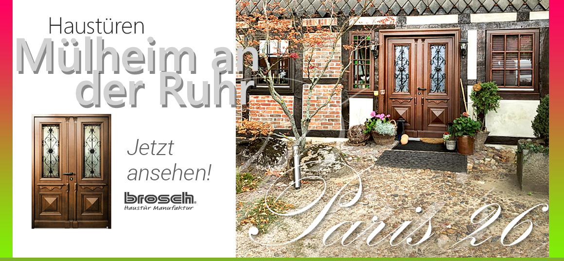 Historische Haustüren Mülheim an der Ruhr