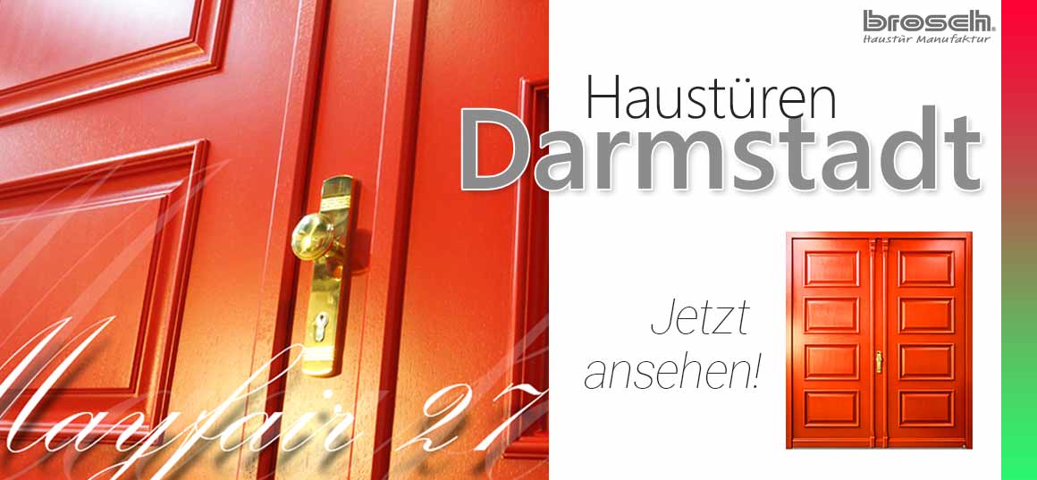Eingangstüren Darmstadt Brosch
