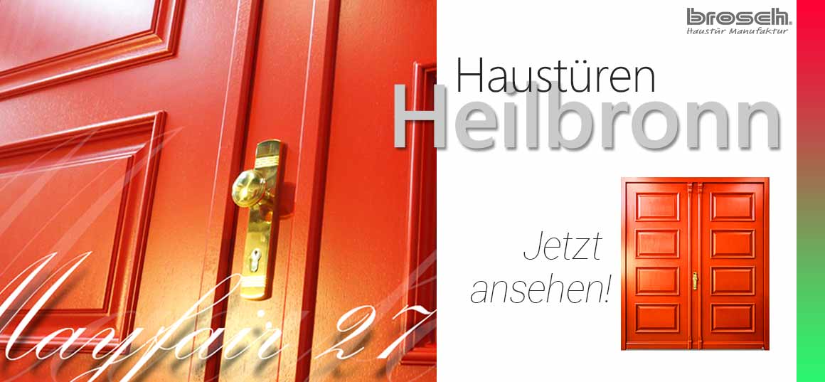 Eingangstüren Heilbronn Brosch