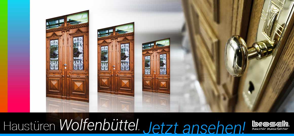 Historische Haustür aus Holz Wolfenbüttel